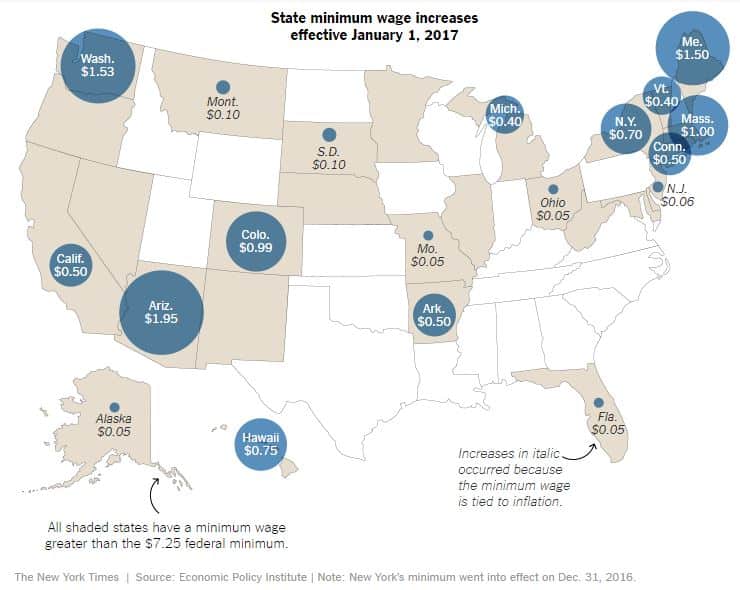 Minimum Wage Increase In The Northeast And How Staffing Agencies Can Help