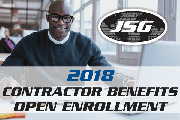 2018 CONTRACTOR BENEFITS OPEN ENROLLMENT