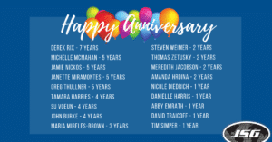 July Anniversaries