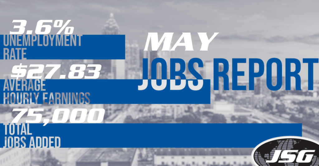 May 2019 Jobs Report