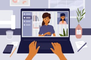 remote job interview