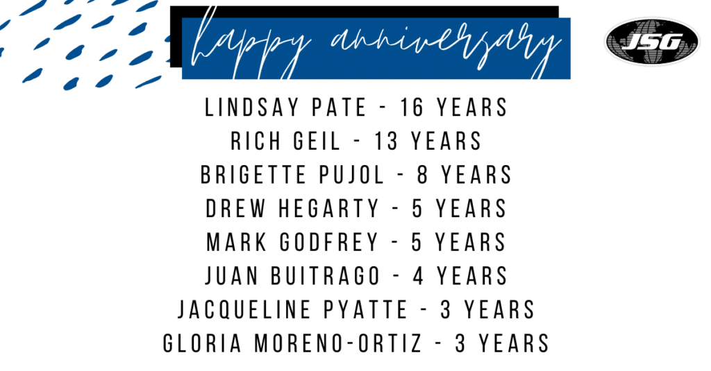 October 2021 Anniversaries