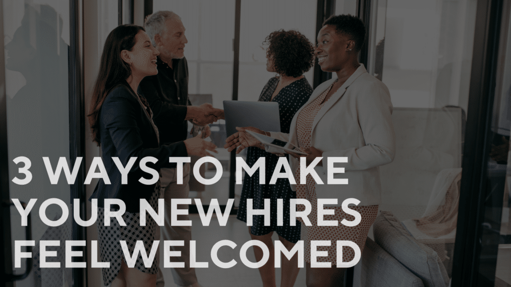 welcomed